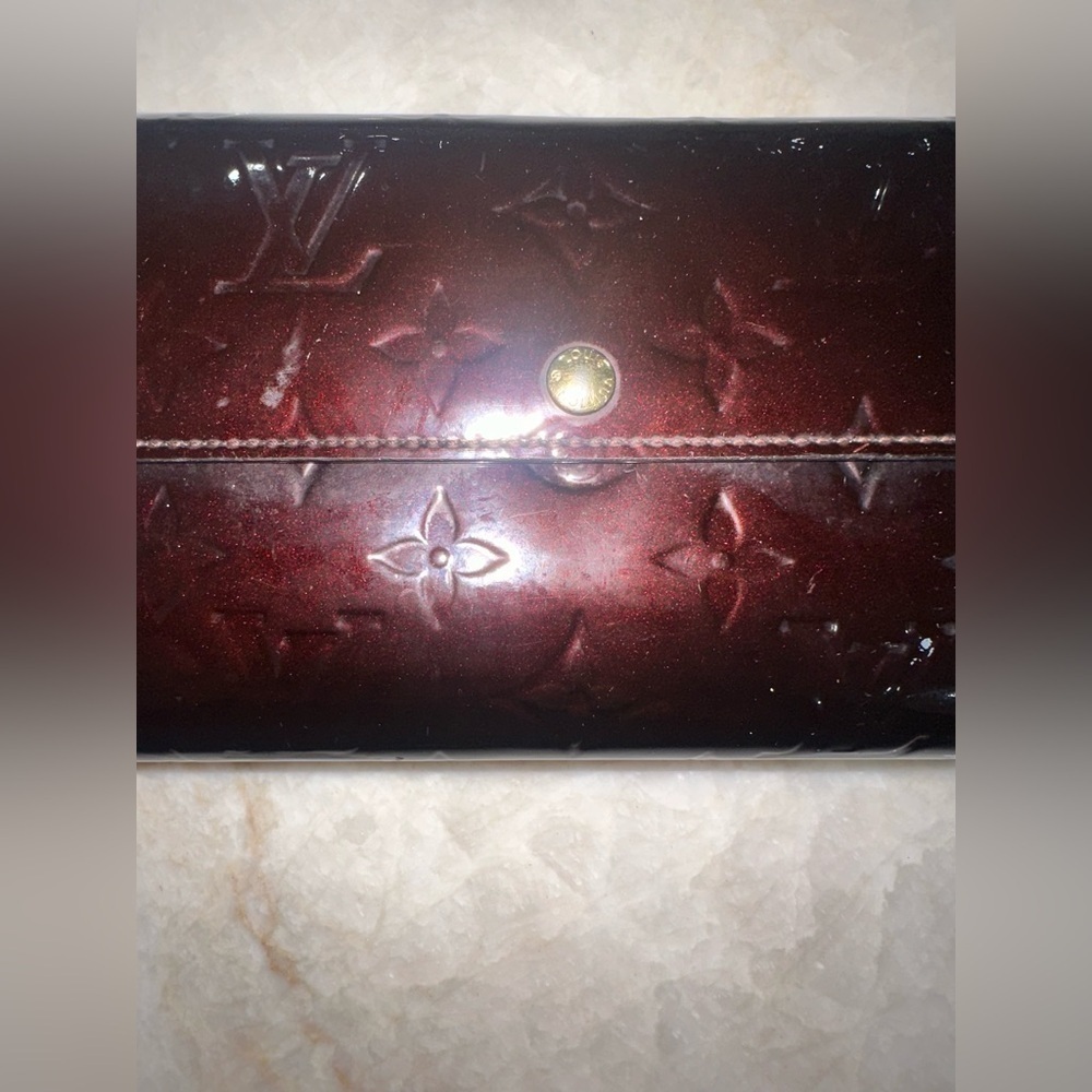 Louis Vuitton Monogram Vernis Porte Feuille Sarah Long Bifold Wallet - Picture 14 of 15